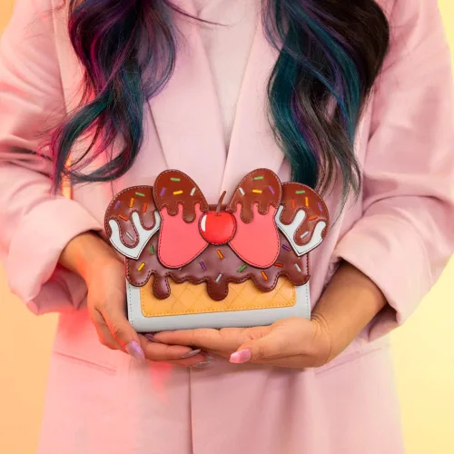 Vista 5 de Loungefly Broche plegable para mujer multicolor estándar