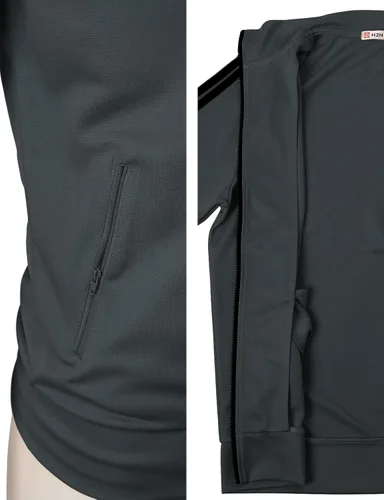 Vista 6 de H2H Chaqueta ligera con cremallera y manga larga para hombre