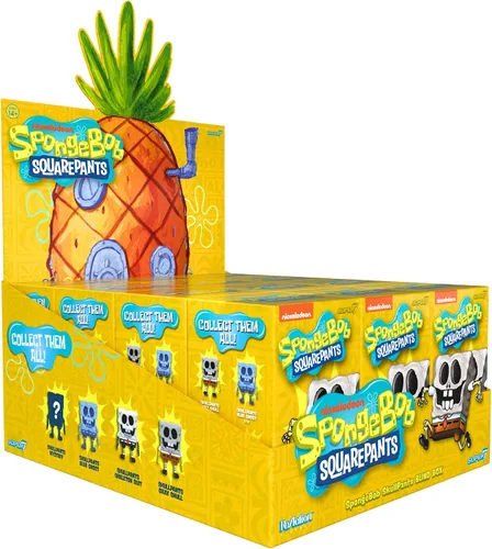 Vista 8 de Super7 Bob Esponja Bob Esponja y Patrick BFF - (2 unidades) Figuras de acción de Bob Esponja de 3.75 pulgadas con accesorios, coleccionables