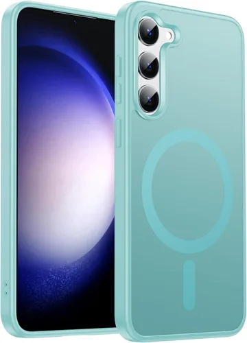 Vista 98 de LeYi Funda para teléfono Samsung-S23: protector de pantalla e imán MagSafe Púrpura
