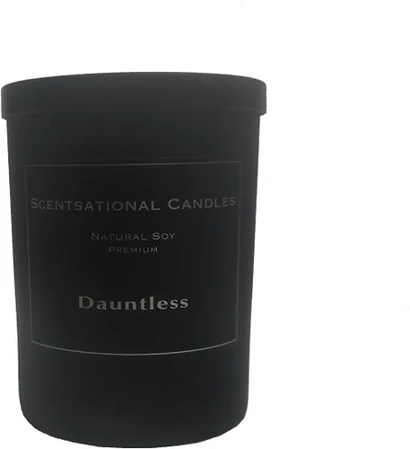 Vista 3 de Scentsational Velas de soja premium, Valiant (vela masculina)