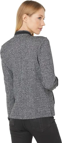 Vista 2 de Tommy Hilfiger Chaqueta casual de banda para mujer, moda de otoño