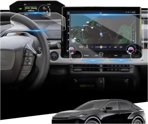 Vista 20 de YEE PIN Protector de pantalla para 2014-2019 4Runner Entune 6.1 pulgadas/2013 BRZ, protector de pantalla táctil de cristal templado para navegación