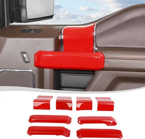 Vista 11 de Voodonala para F-150 2015-2020 Cubiertas de manija interior para puerta de Ford F150 2015-2020 Compatible con Ford F150 F250 F350