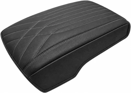 Vista 23 de Accesorios interiores personalizados para BMW X1 2023 2024 2025 Funda de cuero para reposabrazos central, cojín protector de reposabrazos central