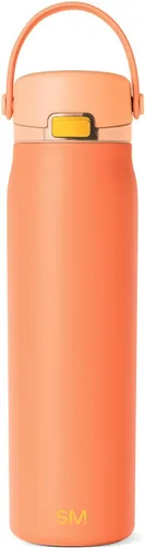 Vista 12 de Simple Modern Mesa Sport Botella de Agua con Tapa de Sorbo Cubierta Botella de Acero Inoxidable Aislada de 24oz Compatible con Portavasos