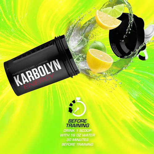 Vista 5 de EFX Sports Karbolyn Energy Polvo de carbohidratos de rendimiento + cafeína Carga de carbohidratos y energiza 250 mg de cafeína Sin azúcar