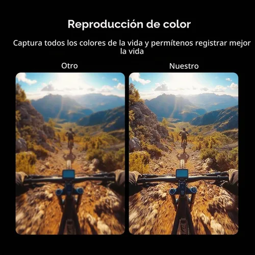 Vista 3 de JETO 4K mini cámara 32GB, cámara POV de la motocicleta de EIS