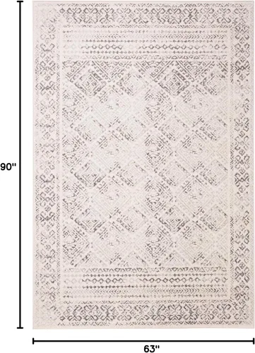 Vista 188 de Safavieh - Alfombra decorativa de la colección Tulum, modelo TUL264F, estilo marroquí, bohemio y desgastado, no suelta pelusa, para sala, vestíbulo