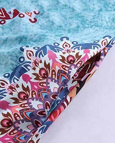 Vista 7 de elescat - Vestidos de verano para mujer, estilo informal, sin mangas, estampado floral, holgado, con bolsillo