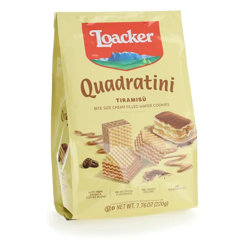 Vista 27 de Loacker Quadratini - Obleas de yogur de arándano de tamaño pequeño