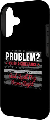 Vista 2 de Write A Grievance and Spell My Name Case for iPhone 17