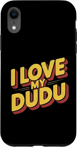 Vista 24 de I Love My DuDu Friends Parents Lover Family Gathering - Carcasa para iPhone 16