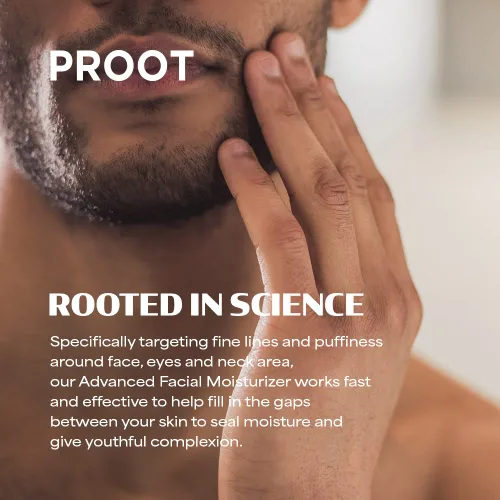 Vista 3 de Crema facial antienvejecimiento para hombre Hidratante facial avanzado para hombres Crema facial antiarrugas para hombres Crema facial