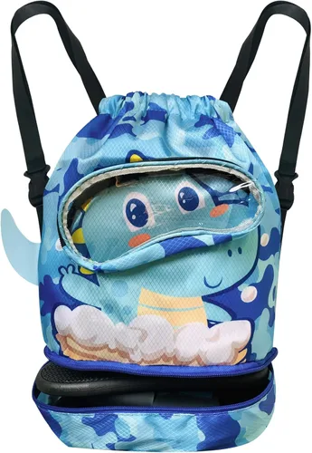 Vista 3 de Bolsa de natación para nadadores, mochila de playa, bolsas de yoga, impermeable, mochila deportiva, mochila de gimnasio, bolsa de baile, c14, Anime