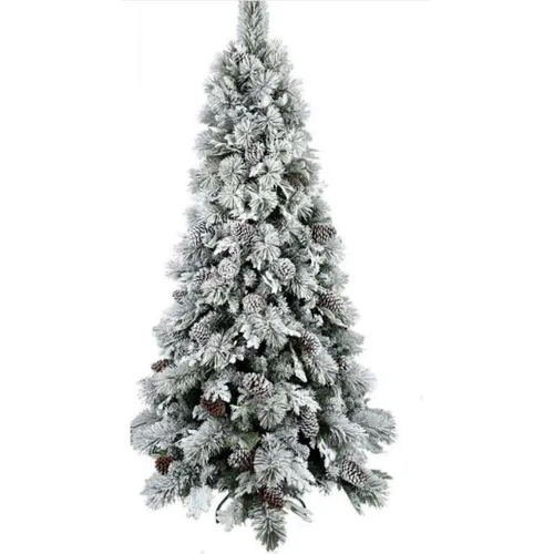 Vista 2 de Árbol de Navidad Home ESPRIT Blanco PVC Aluminio Nevado 94 X 94 X 150 CM
