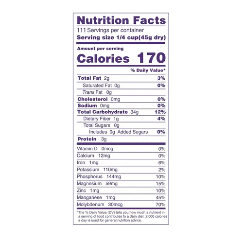 Vista 2 de Jasberry - Arroz orgánico superalimentario, arroz morado de grano entero suave y aromático, alto en antioxidantes, sin OMG, sin gluten, fácil