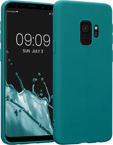 Vista 14 de kwmobile Funda compatible con Samsung Galaxy S9 - Funda protectora de silicona TPU suave y delgada - Arctic Night