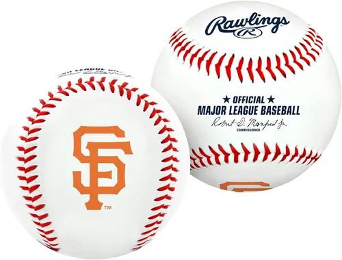 Vista 27 de Rawlings Béisbol oficial de la MLB 2026 con logo del equipo Todos los 30 equipos de la MLB disponibles