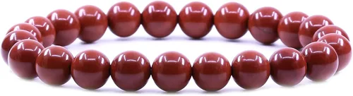Vista 34 de Amandastone Pulsera elástica de cuentas redondas de 0.315 in con piedras preciosas naturales de 7 pulgadas