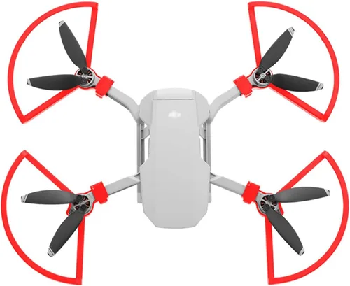Vista 4 de SeiZed Protector Accessories for D-JI Mavic Mini 2 / Mini 2 SE/Mini SE Drone Propeller Guard Protective Cage Ring Quick Release Wing (Color : Black)