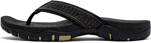 Vista 2 de KIIU Sandalias de tanga para hombre para interiores y exteriores