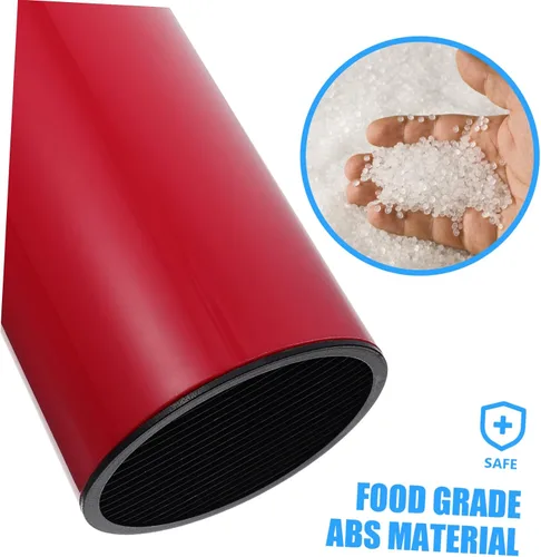 Vista 5 de KICHOUSE 1 bloque de cuchillos práctico soporte de almacenamiento de herramientas de cocina para cocina, fácil de limpiar y mantener