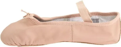 Vista 3 de Bloch Zapatillas de ballet de cuero con suela completa Dansoft para mujer