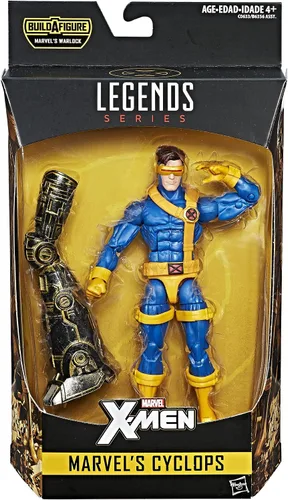 Vista 2 de Figura de acción de Cíclope de Marvel.