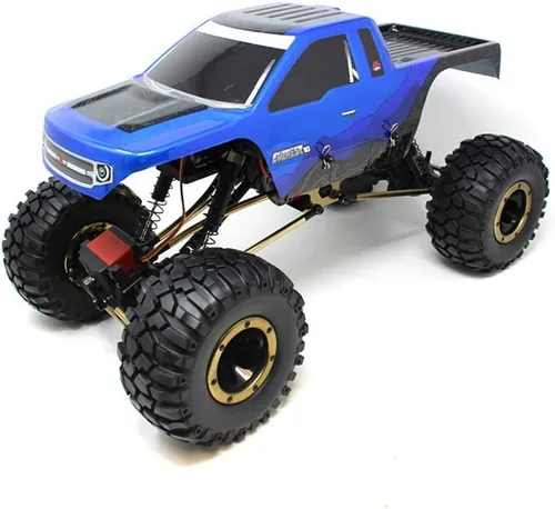 Vista 8 de Redcat Racing Everest-10 - Rastreador eléctrico de rocas con electrónica impermeable, control de radio de 2.4 GHz (escala 1/10), azul/negro