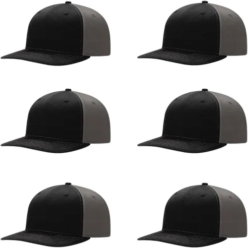 Vista 97 de Richardson 312 Gorra de béisbol ajustable con correa trasera de sarga Paquetes a granel disponibles - Talla única