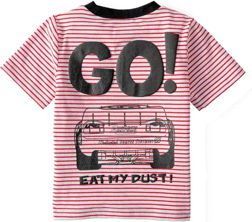 Vista 2 de Disney Lightning McQueen Cars - Conjunto de camiseta y pantalón corto para niños pequeños (3T), color negro, Negro