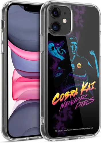 Vista 111 de Head Case Designs Funda de gel suave con licencia oficial de Cobra Kai Eagle Fang Logo Key Art compatible con Apple iPhone 7 Plus/iPhone 8 Plus