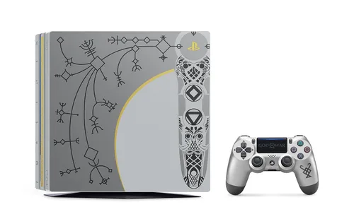 Vista 6 de PlayStation 4 Pro 1TB Limited Edition Console - God of War Bundle Discontinued