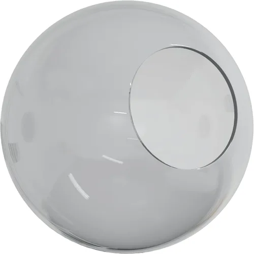 Vista 16 de KastLite Globo de poste de lámpara de acrílico prismático transparente de 8 pulgadas Textura prismática con cuello de ajuste de 3.91 pulgadas