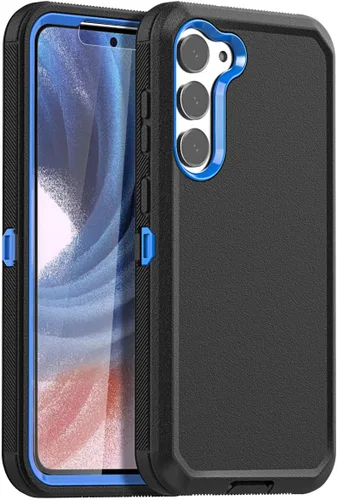 Vista 24 de AICase Funda para Samsung Galaxy S23 (6.1 pulgadas) con protector de pantalla, protección resistente de servicio pesado contra caídas, cuerpo