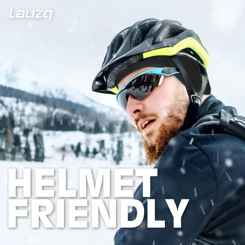 Vista 4 de Lauzq Invierno de forro polar calentadores de orejas para hombres, mujeres, niños, esquí, correr, ciclismo