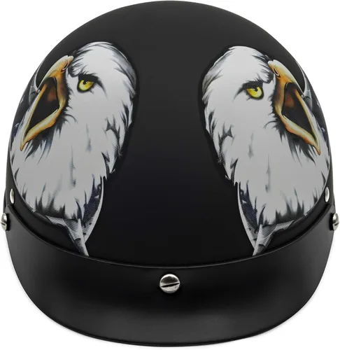 Vista 3 de VCAN Cruiser Patriotic Eagle USA Graphics - Casco para motocicleta