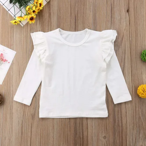 Vista 2 de Mubineo - Camiseta de manga corta para bebé, algodón, diseño liso