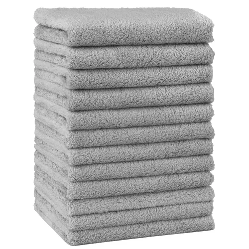 Vista 19 de HOMEXCEL Paquete de 12 paños de microfibra de vellón coral suave para bebé Azul