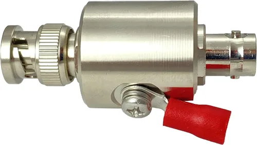 Vista 3 de Protector de sobretensiones coaxial SDI – Solución fiable y fácil de instalar para golpes de rayos y sobretensiones – Compatible con múltiples