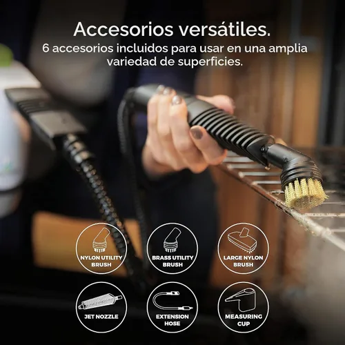 Vista 3 de Steamfast SF-210 Limpiador a vapor, manual, para uso diario.