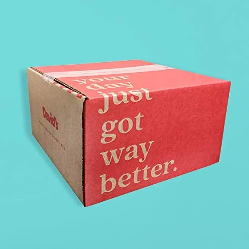 Vista 8 de Latas de galletas frescas y horneadas para regalar de Davids Cookies.