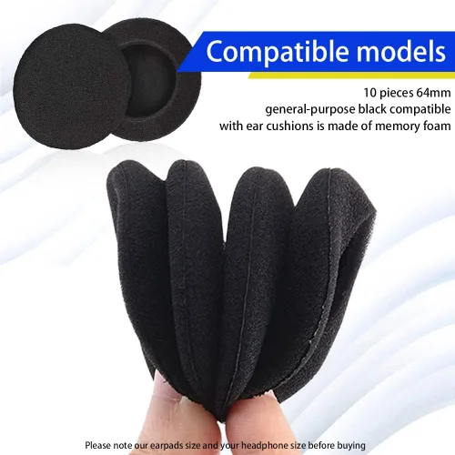 Vista 4 de 10 X auriculares auriculares espuma almohadilla de oído cubierta 2.520 in