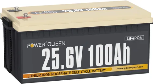Vista 22 de Power Queen 12.8 V 50 Ah Batería LiFePO4 de actualización, celdas de batería de litio de grado A con BMS de 50 A, hasta 15000 ciclos, portátil