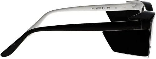 Vista 5 de Gafas de seguridad contra la radiación en elegante montura de ojo de gato para mujer con lentes reductores de radiación pb de 0.030 in.