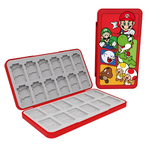 Vista 143 de PERFECTSIGHT Switch Game Case Compatible with Nintendo Switch Game Holder for Switch OLED/ Lite Game Card Case Cartridge with 24 Slots Game Card