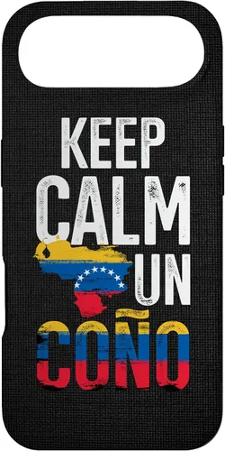 Vista 27 de Funda para iPhone 17 con diseño de bandera de Venezuela Pride Venezuela Girl Boy Flag Keep Calm Un Cono