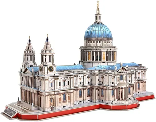 Vista 9 de CubicFun London St. Paul's Cathedral 3D Architecture Puzzle, 643 Pieces