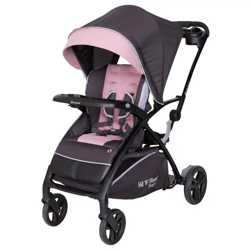 Vista 17 de Baby Trend Sit N' Stand® Double 2.0 Cochecito, Dash Black